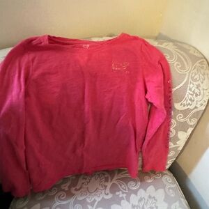 Vineyard Vines Pink Long Sleeve Shirt
